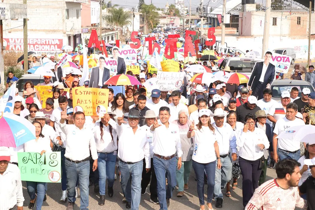 Eduardo Rivera en Ocoyucan