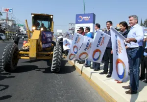 Tony Gali da inicio a la modernización del bulevar Forjadores