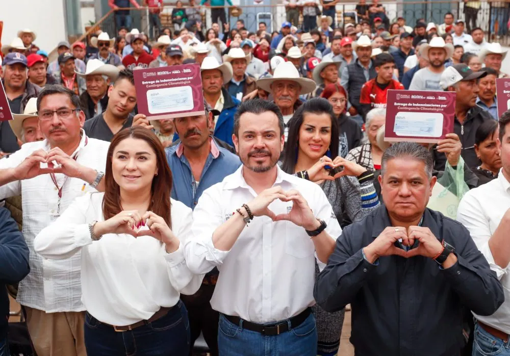 Con sensibilidad y justicia social, Gobierno de Puebla apoya a productores afectados por heladas