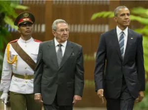 Raúl Castro y Barack Obama se encuentran en La Habana