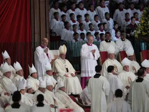 Emotiva ceremonia del Papa en la Basílica de Guadalupe
