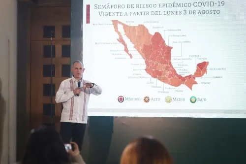 Puebla seguirá en semáforo rojo por dos semana más: López Gatell