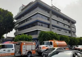Protección Civil descarta fuga de combustible en la Secretaría de Movilidad e Infraestructura