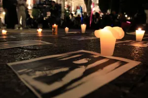 Activistas recuerdan a Agnes Torres en plancha del zócalo