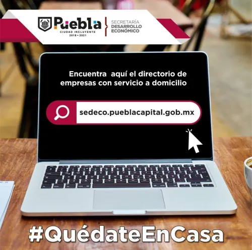 Puebla capital fomenta el consumo local desde casa