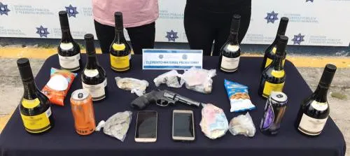 SSPTM y SSP de Puebla detuvieron a dos personas por robo a negocio