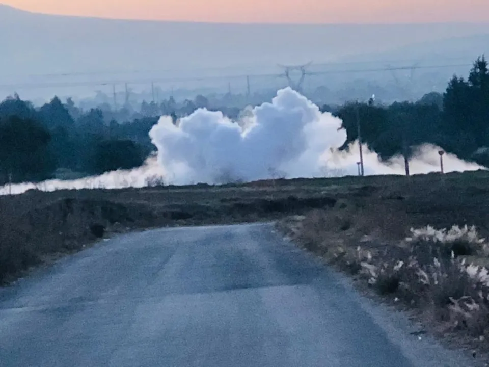 Se registra fuga de gas en San Martín Texmelucan