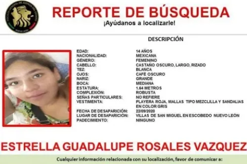 Ayúdanos a encontrar a Estrella, lleva 12 días desaparecida