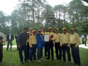 Puebla logra Premio Nacional a Mejor Brigada de Combate a Incendios