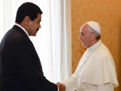 Maduro envía carta al Papa para pedir su mediación en la crisis