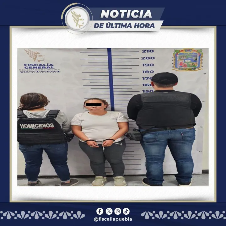 Detienen a "La Güera" por el asesinato de un hombre en Chilac, Tehuacán
