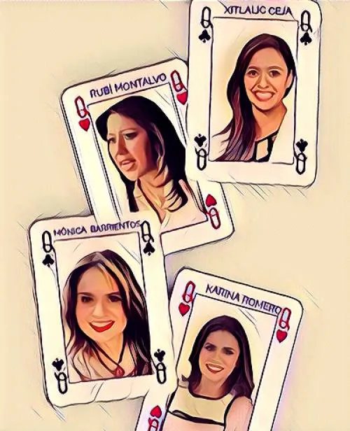 Póker de reinas
