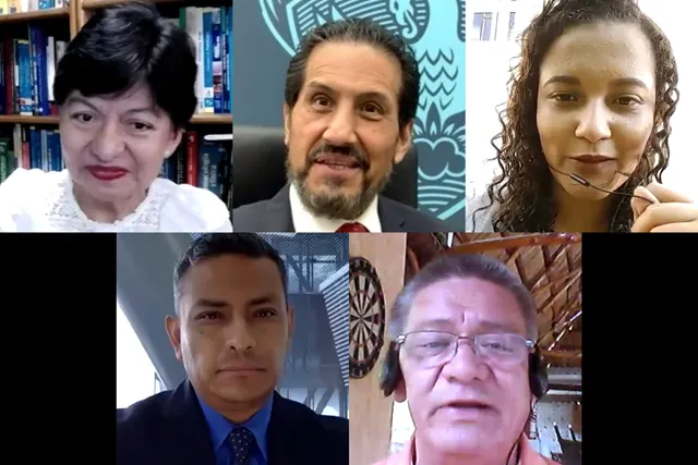 El Rector Alfonso Esparza Ortiz da la bienvenida a jóvenes del Programa Delfín 2021