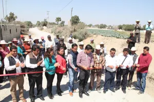 Néstor Camarillo Medina inaugura un compromiso más con el Campo de Quecholac