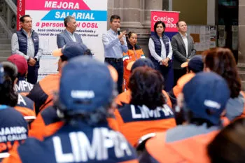 Otorga Ayuntamiento de Puebla incremento salarial del 4% a “naranjitas”