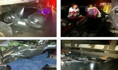 Muere mujer tras chocar en la carretera a San Miguel Espejo