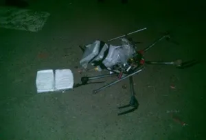 Se desploma dron con droga en Tijuana