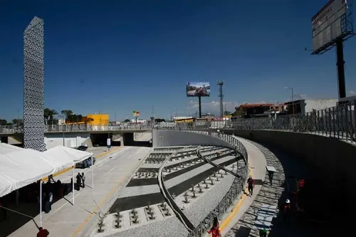Distribuidor Juárez-Serdán sigue dando dolores de cabeza a los ayuntamientos.