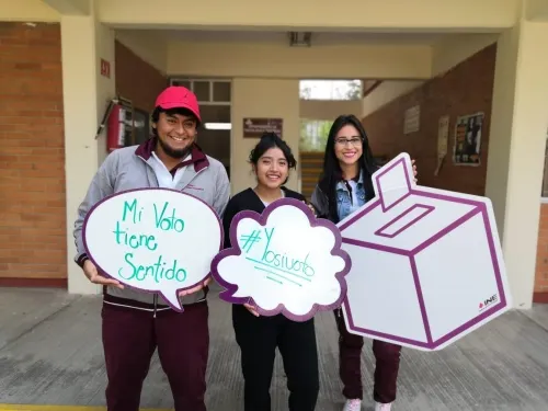 Recibe INE los paquetes electorales con los votos de las y los poblanos desde el extranjero