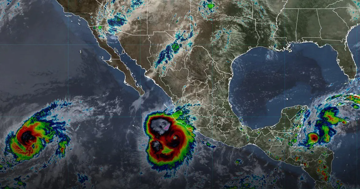 Huracán Polo avanza frente a México con vientos de 250 km/h; estos estados tendrán lluvias intensas