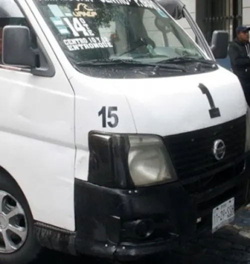 Detienen a hombre por intentar asaltar a chofer de transporte público