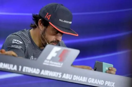 Fernando Alonso: “Soy muy optimista con Renault, tienen muy buen motor”