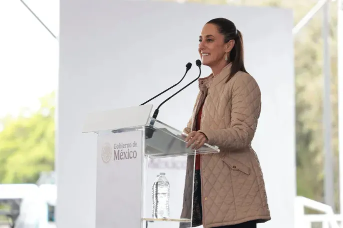 Claudia Sheinbaum y Clara Brugada presentan Línea 4 de Cablebús Tlalpan-Coyoacán, la más larga del mundo