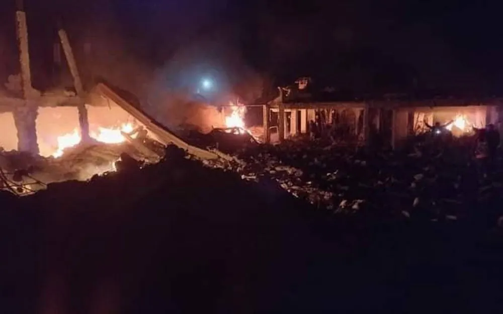 Explosión Polvorín FÁ
