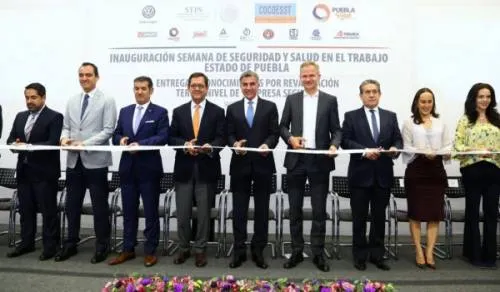 Inauguran Roberto Campa y Tony Gali Semana de Seguridad y Salud en el Trabajo
