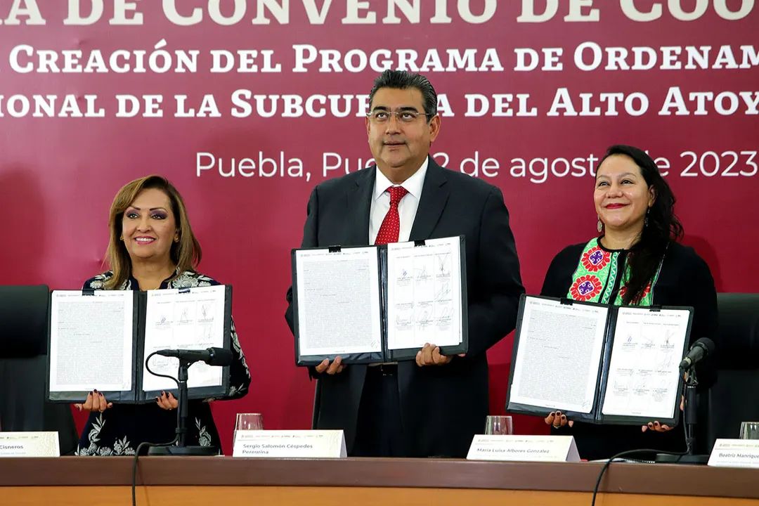 Puebla Tlaxcala Convenio Rio Atoyac