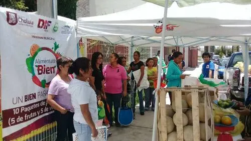Encabeza San Pedro Cholula bajo índice de rezago alimenticio