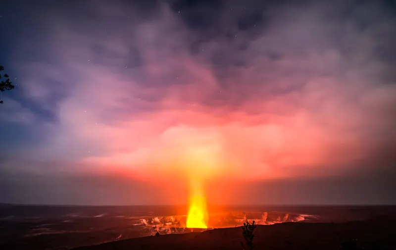 Kilauea Under the Stars, Big Island, Hawaii