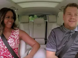 Michelle Obama canta en ‘Carpool Karaoke’