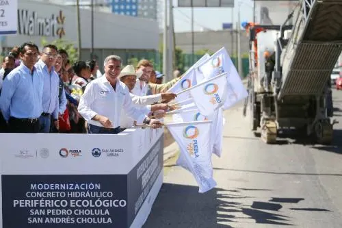 Inicia Tony Gali modernización del Periférico Ecológico