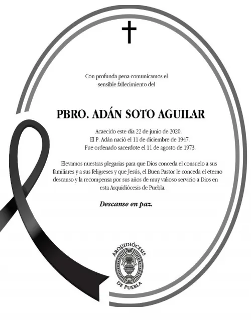 Un sacerdote más fallece a causa del Covid-19