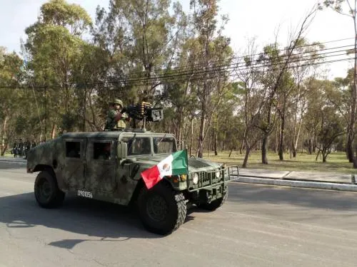 Se alista personal del Ejército para participar en el desfile Cívico Militar del 16 de Septiembre