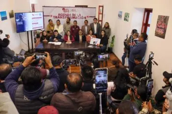 Gobierno de San Pedro Cholula respalda a Claudia Sheinbaum en la defensa de la soberanía nacional