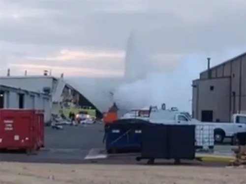 Explosión en fábrica de aviones en Kansas deja al menos 15 heridos
