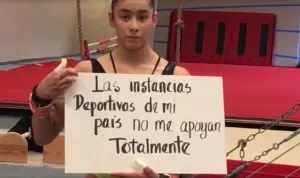 Gimnasta pide apoyo por redes para ir a Tokio 2020
