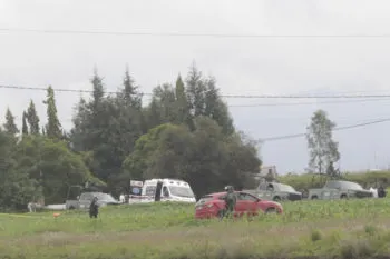 La Barredora se adjudica artefacto explosivo en Coronango, donde se encontraron restos humanos