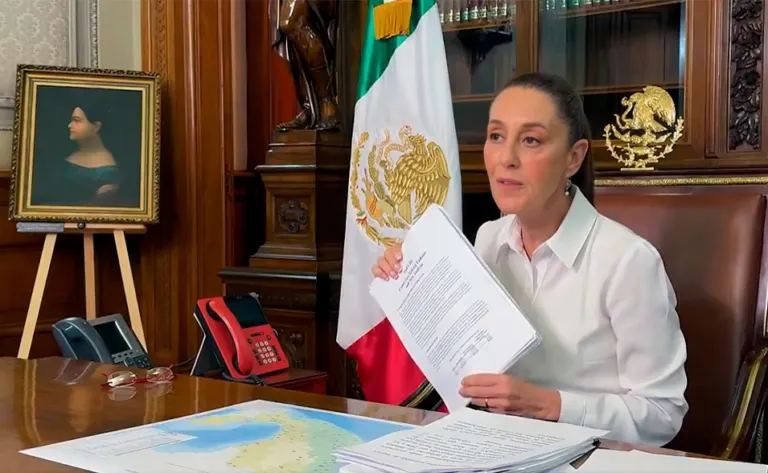 Sheinbaum: defensa de la patria y cabeza fría