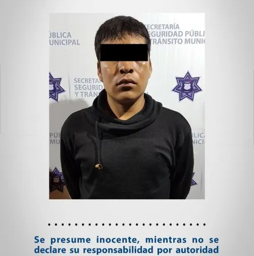 Detienen fuerzas municipales a dos personas por delitos contra la salud