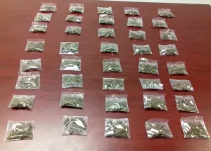 SSP asegura presunto narcomenudista con 40 dosis de mariguana