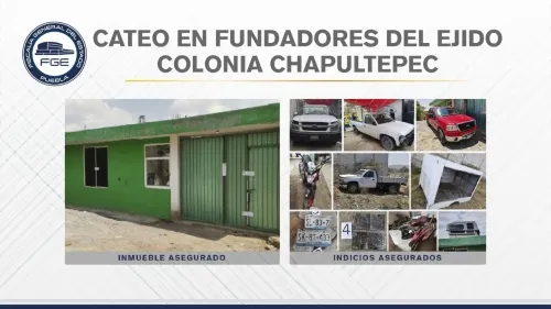 Fiscalía recuperó vehículos robados y autopartes en la capital