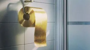 Papel higiénico de 22 quilates se vende en 1.3 millones de dólares