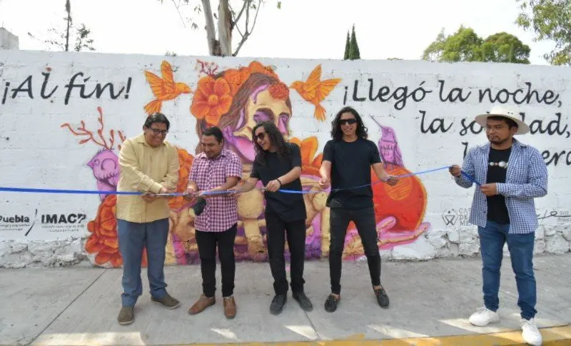 Murales en panteones