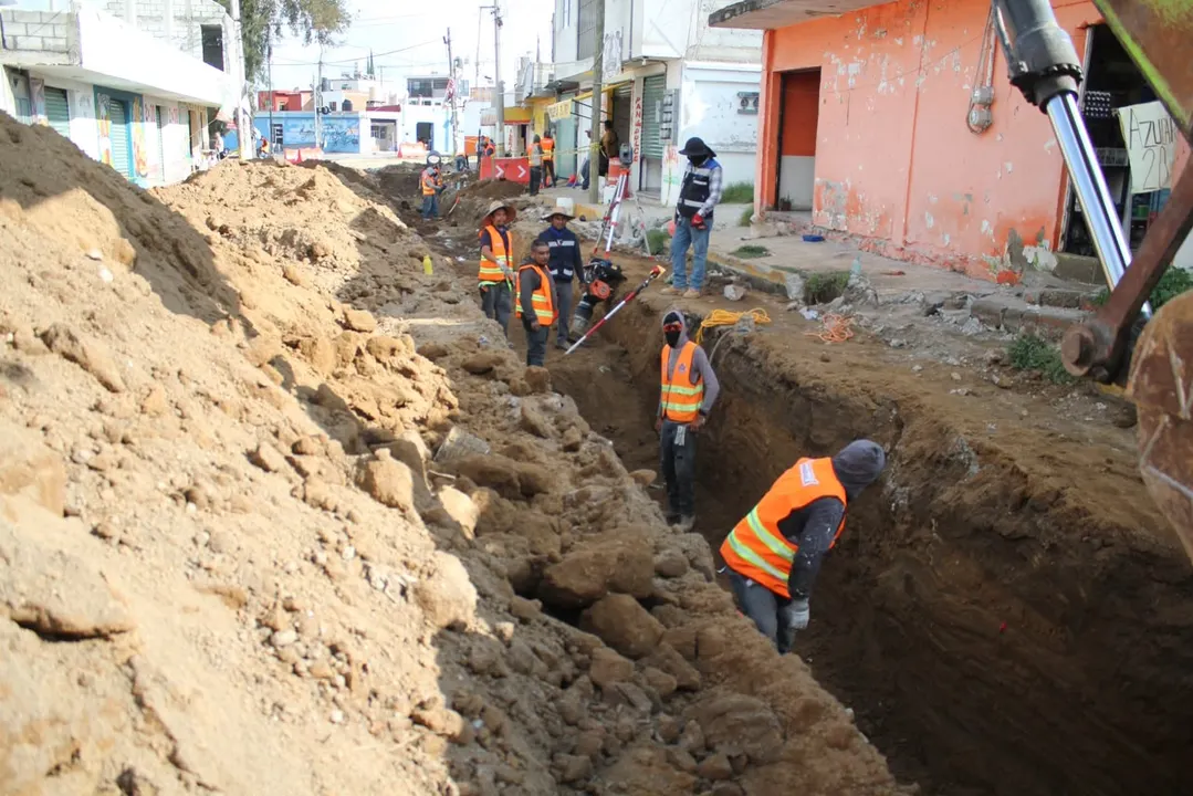 Rehabilitación vial en Ignacio Romero Vargas