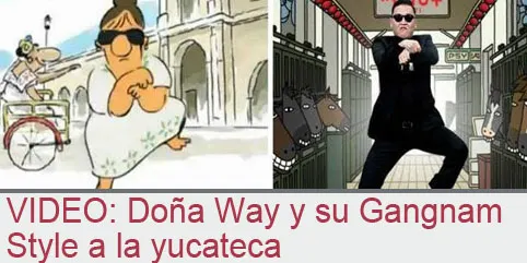 VIDEO: Doña Way y su Gangnam Style a la yucateca