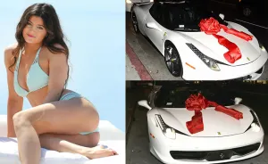 Kylie Jenner y su pequeño regalo de cumpleaños