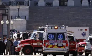 Asegura policía de EEUU al agresor del Capitolio
